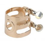 WOODSTONE/ISHIMORI Ligatura Klarnet B SOLID SILVER / PINK GOLD
