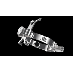 JLV LIGATURE /ustnik ebonit/ Sax tenor SILVER PLATED