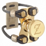 ZAC LIGATURE /ustnik ebonit/ Saksofon alt GOLD METAL