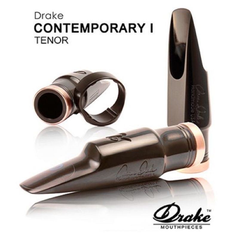 DRAKE Vintage Resin Contemporary I Saksofon tenorowy - ustnik ebonit