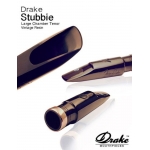 DRAKE Stubbie Vintage Resin Saksofon tenorowy - ustnik ebonit