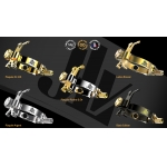 JLV LIGATURE /ustnik ebonit/ Sax alt PLATINUM PLATED / GOLD