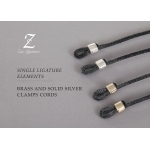 ZAC LIGATURE /ustnik metal/ Saksofon tenor BRASS METAL